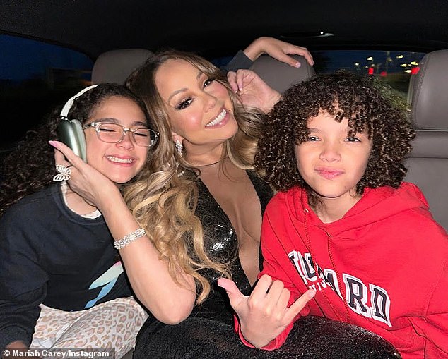 In addition to hitting the road for her tour, Mariah is also kicking off the holidays with her twins — whom she shares with ex Nick Cannon