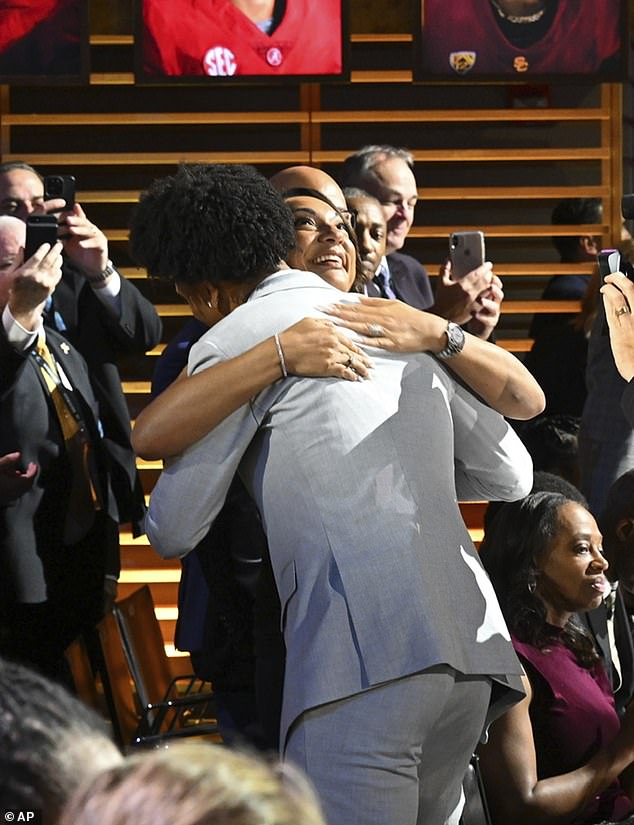 Daniels thanked his parents, coaches and teammates after accepting the Heisman Trophy