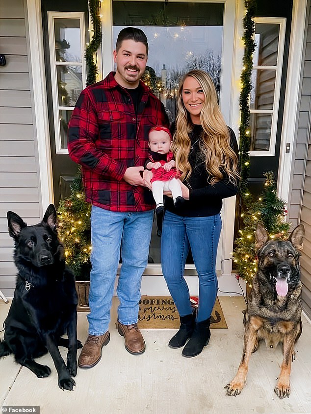 “He has been with us through our first home, our forever home, the wedding and having a baby.  I've been through everything with us,” said Danielle Hagan, Chad's wife