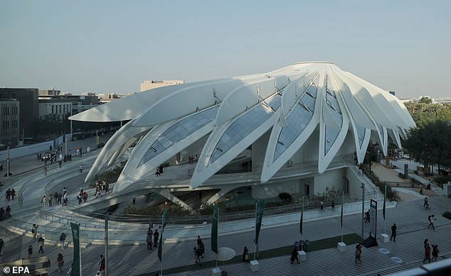 The UAE House of Sustainability - part of the venue for the United Nations Climate Change Conference (COP28) 2023 in Dubai, UAE