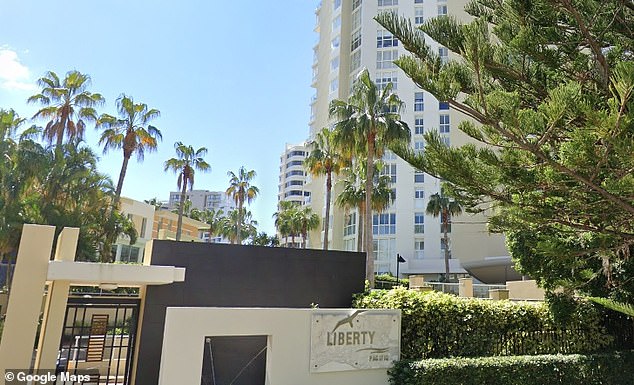 Ms. Palaszcuzk's Main Beach apartment, which last sold in 2019 for $705,000, is located on the eighth floor of the Liberty Pacific Tower