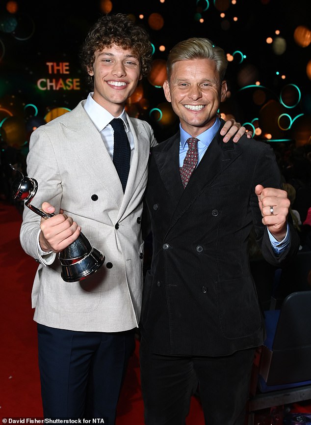 Jeff is said to have been inspired by Bobby's successful stint on the show, reportedly telling friends he would consider appearing on the competition (they are both pictured at the NTAs)