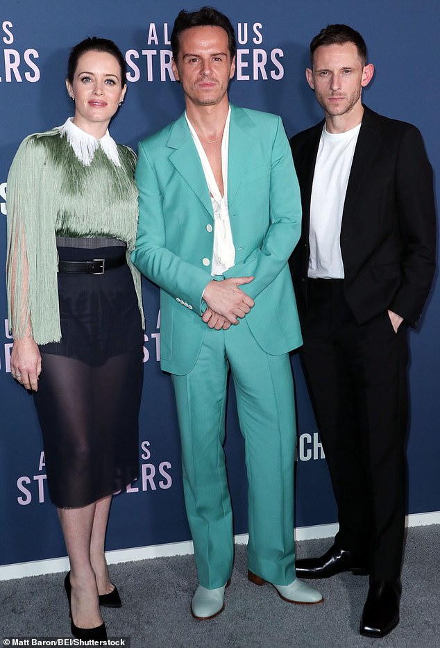 Fleabag heartthrob Andrew Scott, who plays the main character, was also at the beano, where he posed between his screen parents