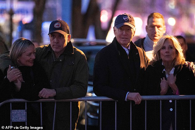 President Joe Biden and first lady Jill Biden in Nantucket during the Thanksgiving holiday shortly after Biden's 81st birthday