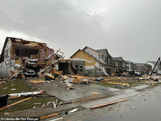 At least six people are dead in two Tennessee counties and nearly two dozen injured after multiple twisters ripped through the South on Saturday