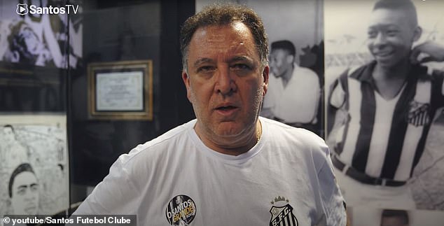 Marcelo Teixeira has been elected Santos' new club president after beating four rivals