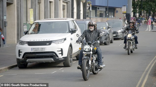 Dave and Si have been back on the bike in recent months to film for a new Hairy Bikers series due out next year