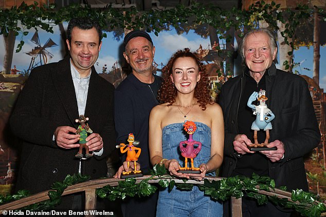 L-R Daniel Mays, Sam Fell, Josie Sedgwick-Davies and David Bradley