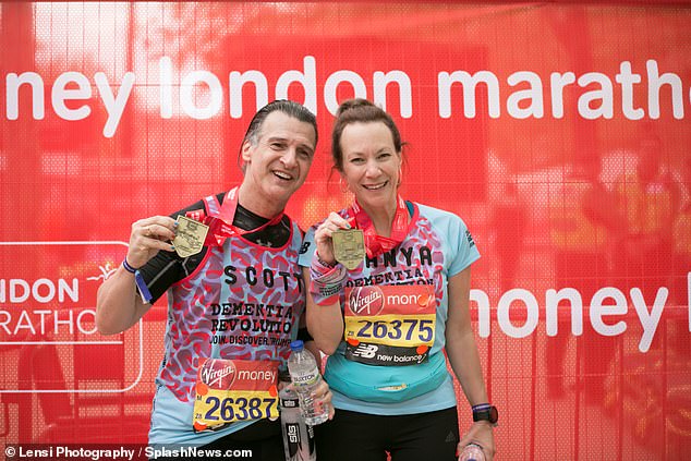 In 2019, Scott ran the London Marathon with Tanya and raised thousands in Alzheimer's Research UK in memory of Barbara