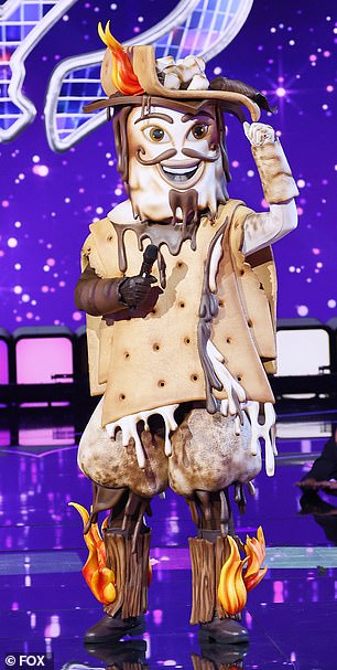 In season 10 of The Masked Singer, the S'More was revealed as singer Ashley Parker Angel