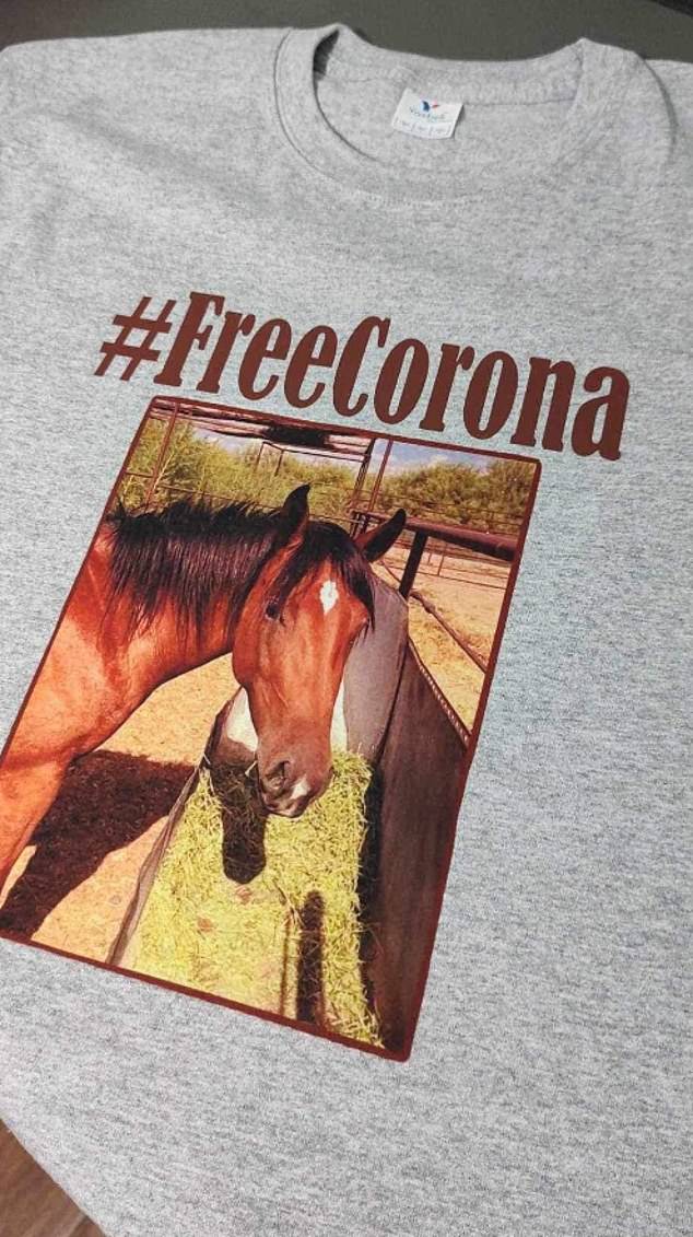 Ureste and his family sold Corona t-shirts with the hashtag #FreeCorona to raise money for her release