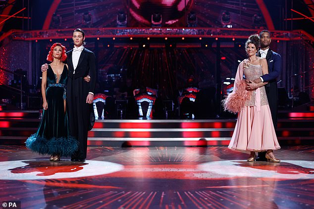 Bobby Brazier and Dianne Buswell (left) now advance to next week's final