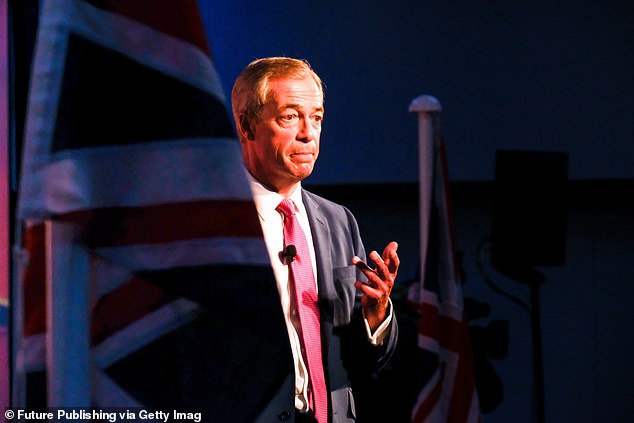 They are said to be considering whether Johnson could strike up a 'dream ticket' leadership relationship with Nigel Farage, now a member of Reform UK.