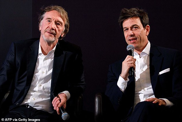Manchester United's new investor, Sir Jim Ratcliffe (left), faces a huge challenge