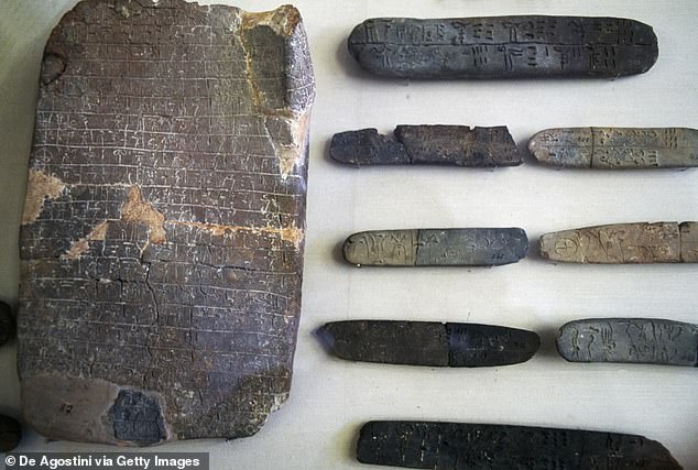 The 1,400 tablets in Linear A date from 1800 BC and, despite many efforts, have never been deciphered