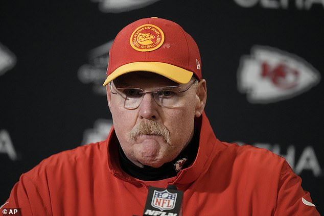 Coach Andy Reid called the decision to take away the touchdown 'a little bit embarrassing'