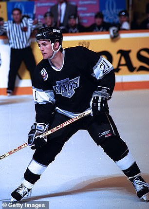 Granato with the Los Angeles Kings