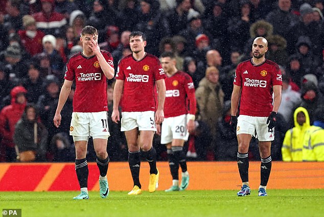 United will be looking to bounce back after Saturday's 3-0 defeat to Bournemouth