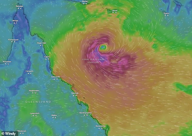 Tropical Cyclone Jasper continues to move towards the Queensland coast where it is expected to make landfall as a Category 2 system