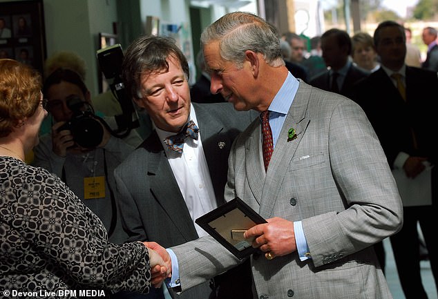 King Charles pictured at the Culm Valley Integrated Center for Health in Cullompton with Dr Dixon in 2008