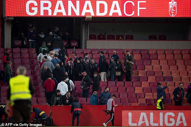 LaLiga and the two clubs agreed to call off the match due to the death of a fan in Los Carmenes