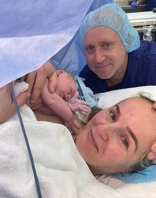 Kirsten Drysdale's husband was unhappy that his newborn son's name had been registered
