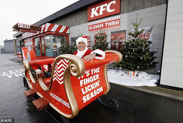 Don't panic if you don't live near a Sleigh Thru, you can still get your hands on the festive burgers online or in-store at KFC