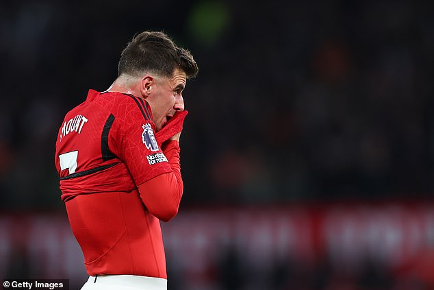 Summer signing Mason Mount has had an injury-plagued start to his Man United career