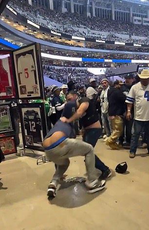 It was the last embarrassing scene of fans fighting in NFL stadiums