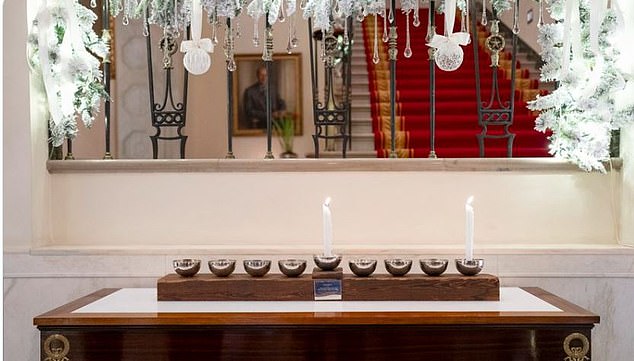 The menorah in the White House