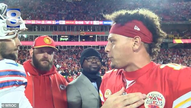 The Chiefs quarterback said it was the 'wildest fucking call I've ever seen, fucking horrible'