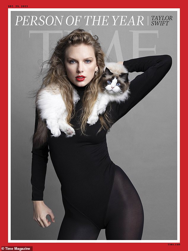 The 33-year-old pop star has swept it all this year and was named Time's 'Person of the Year' last week