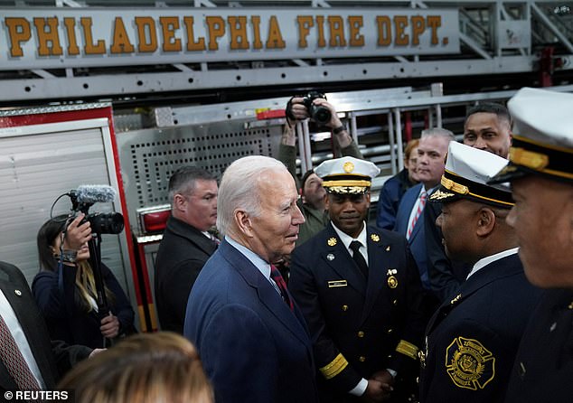 President Joe Biden was in Philadelphia on Monday after a $22.4 million grant was used to reopen Ladder 1, which would have been the closest fire station had it been operational to serve the Fairmount neighborhood, where 12 people died in a fatal house fire in January 2022