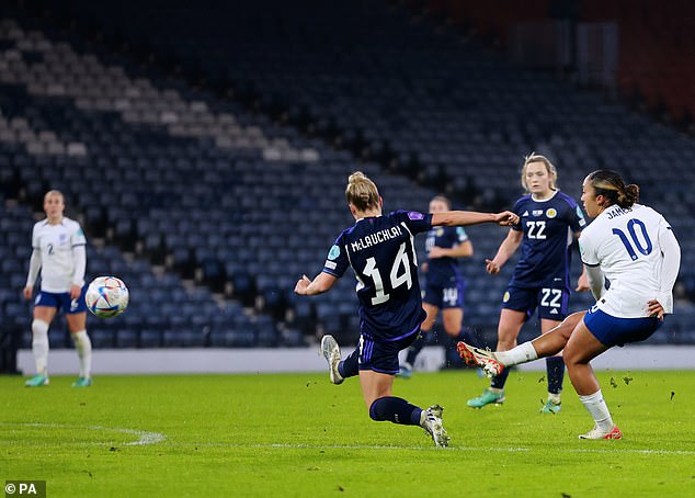 The 22-year-old has impressed at the start of the new season, most notably scoring twice in England's recent 6-0 win over Scotland.