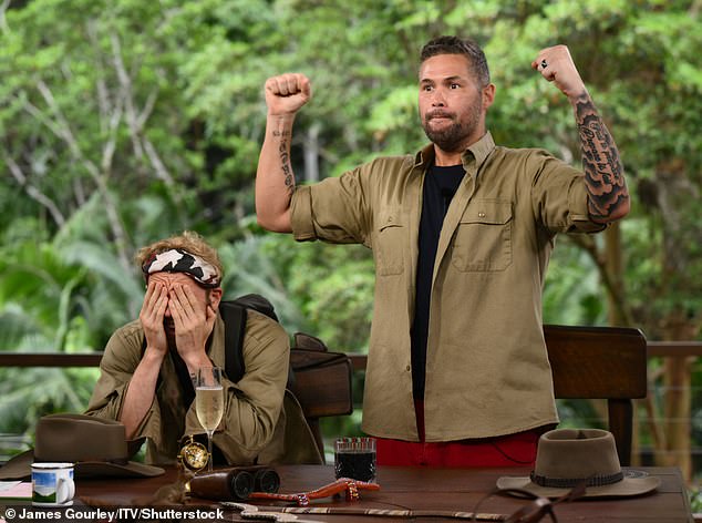 Retired boxer Tony Bellew, 41 (right), admitted he had found life in the camp 'very, very difficult' and was therefore grateful for his friendships with Sam (left) and JLS singer Marvin Humes