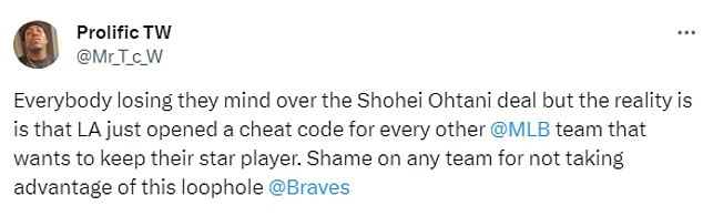 1702358123 688 Baseball fans SLAM Shohei Ohtanis league killing deal after it was