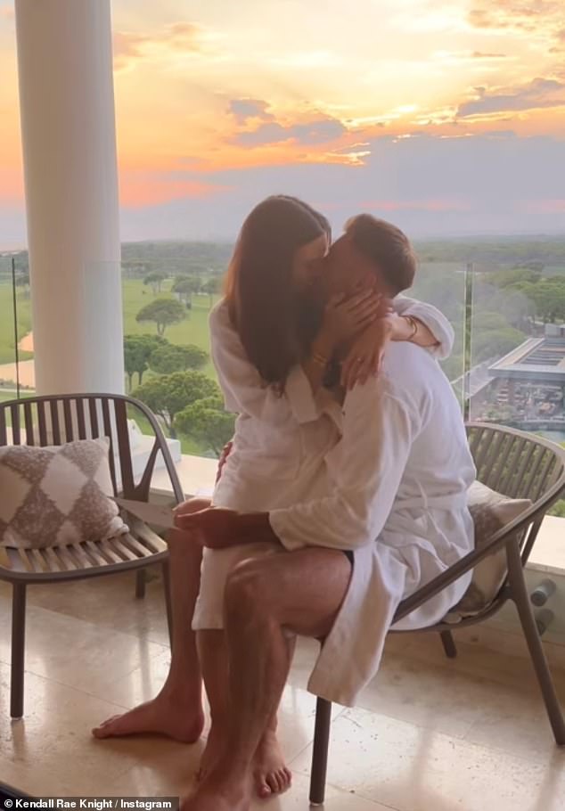 The reality star, 31, who is counting down the weeks until she welcomes her son, opened up about how wonderful her partner has been during her pregnancy