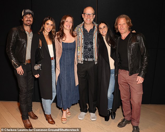 Ian Somerhalder, Nikki Reed, Rebecca Tickell, Josh Tickell, Demi Moore and Evan Harrison on 'Common Ground'