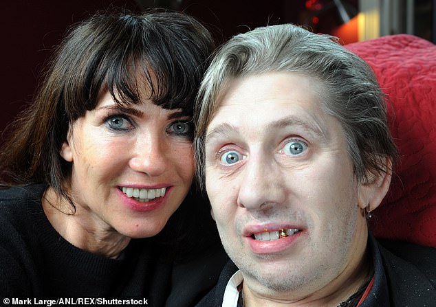 The Pogues frontman died 'peacefully' in the early hours of November 30 (photo: Victoria and Shane in 2023)