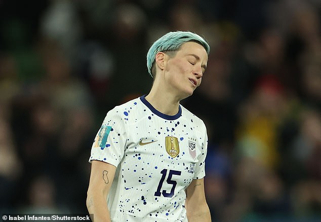 Her last World Cup appearance ended in tears as the US was eliminated in the last 16