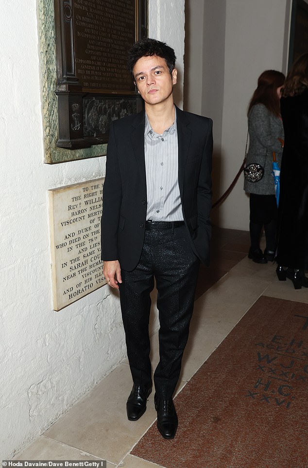 Musician Jamie Cullum was also among the stars who arrived for the charity celebration