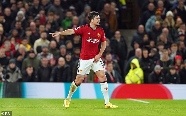 Manchester United were unlucky to lose Harry Maguire just before the end of the first half