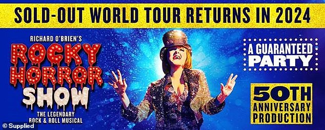 The former Australian of the Year is joined by a host of veteran performers, including Jason Donovan, in the role of Frank N. Furter, in the critically acclaimed production that toured the world.