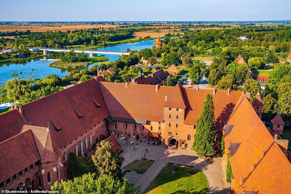 The breathtaking medieval leviathan took 132 years to build, contains 30 million bricks and is approximately double the size of Buckingham Palace and four times larger than Windsor Castle