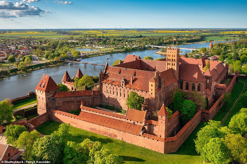 Britannica explains that the first stones of Malbork Castle were laid in 1274 by knights of the Teutonic Order