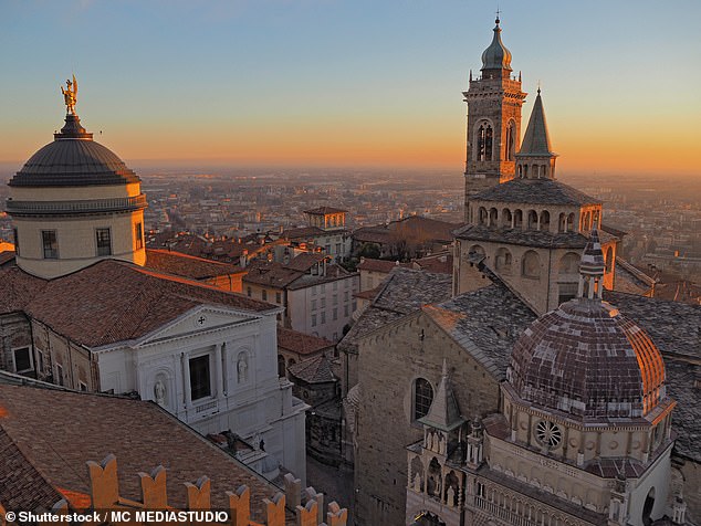 He has long emphasized his role as Bishop of Rome and has a particular devotion to the icon of the Virgin Mary in the basilica (pictured) near Rome's central station.