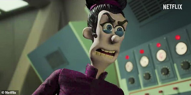 Mrs. Tweedy, voiced by Miranda Richardson, returns as the villain in the new film