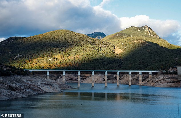 According to Reuters, rainfall in Spain is about 17 percent below the 30-year average