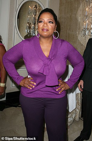 “I don't know of another public figure whose weight struggle has been exploited as much as mine,” Oprah said recently;  pictured in 2009