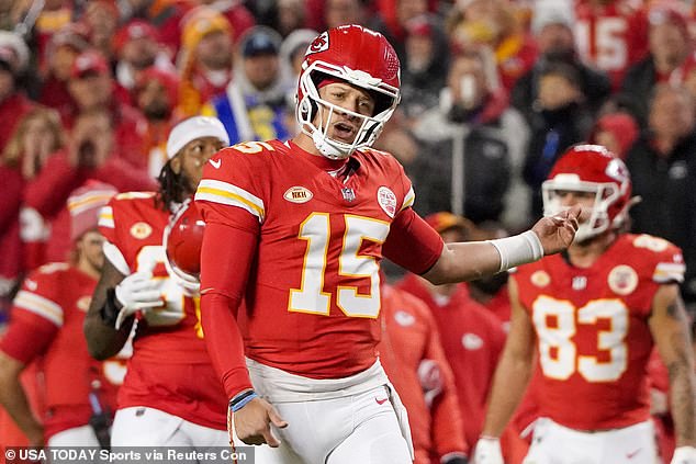 Patrick Mahomes has come under fire for his angry reaction to a late offside call that denied the Chiefs a potential game-winning touchdown against the Bills